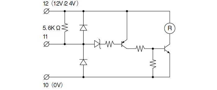 入力回路（時限なしタイプ　EA1-12A1/EA1-24A1）
