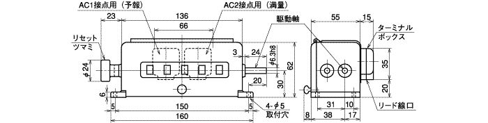 AC-ZC□5、AC-ZC□X5右、左駆動