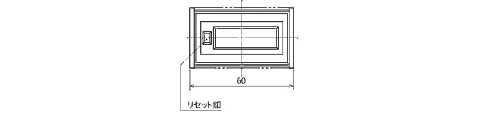 カウンタ前面