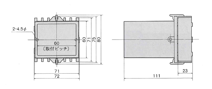 本体外形