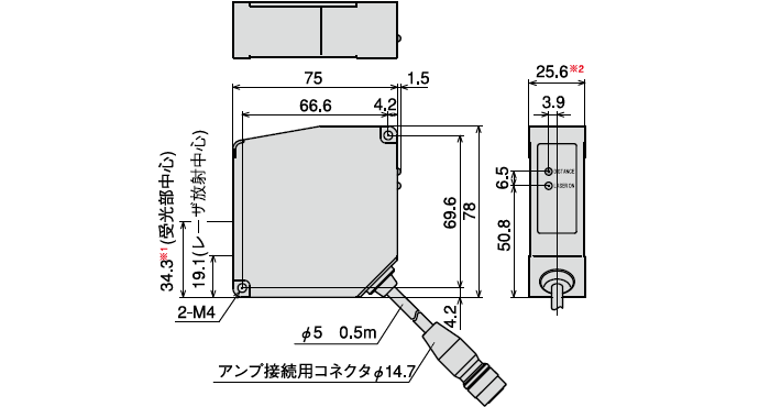 センサヘッドHXA-30K／85K／350K