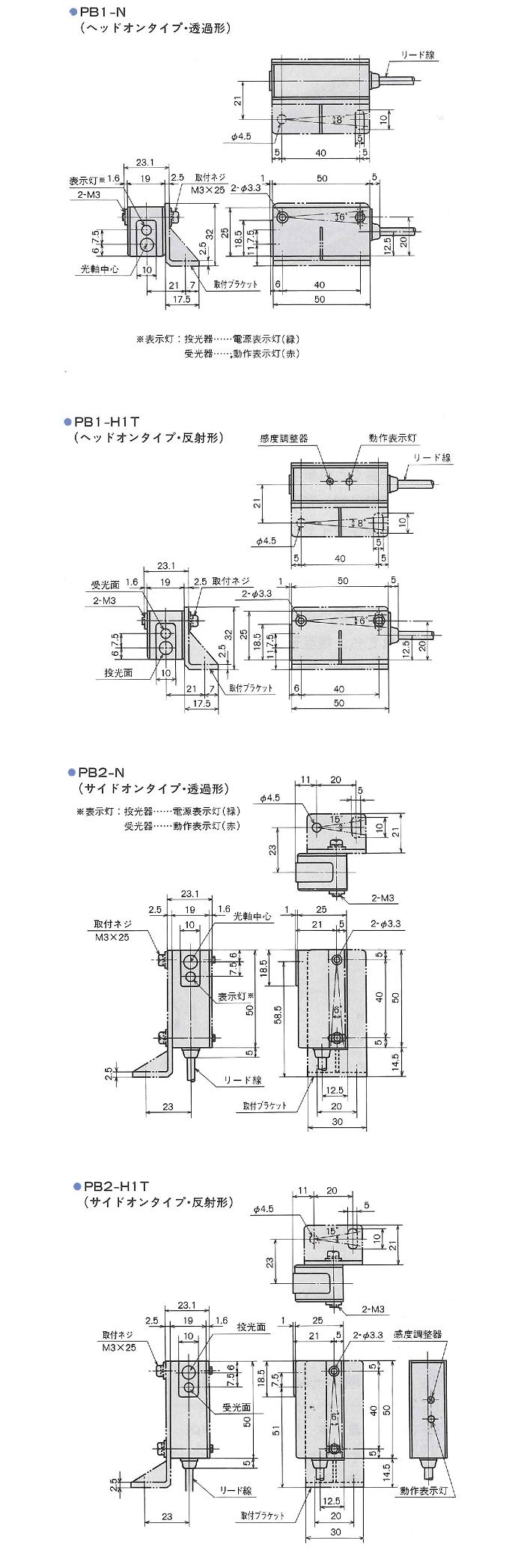 PB1/2-N/H1Tタイプ