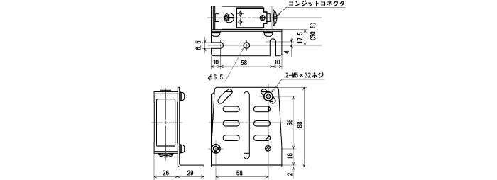 取付金具取付状態図