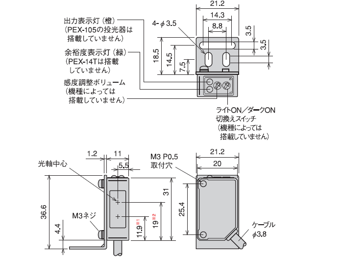 PEX-105・PEX-263・PEX-501・PEX-002・PEX-14TC