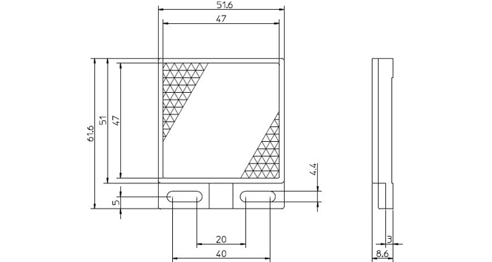 PEY-303用ミラー