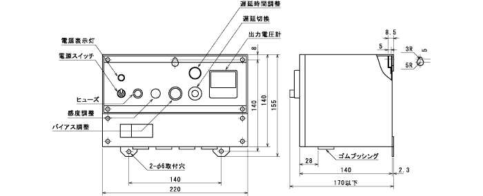 アンプユニット